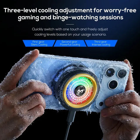 MEMO CX20 Cooler Pakistan - High Power Mobile Cooler Gaming Fan