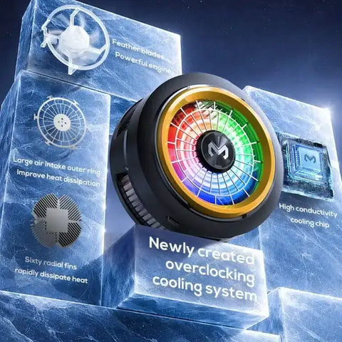 MEMO CX20 Cooler Pakistan - High Power Mobile Cooler Gaming Fan