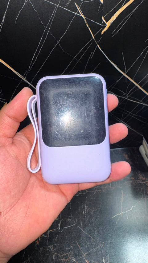 10000mAh Fast Charging Power Bank – Built-in 4-in-1 Cables ke Sath